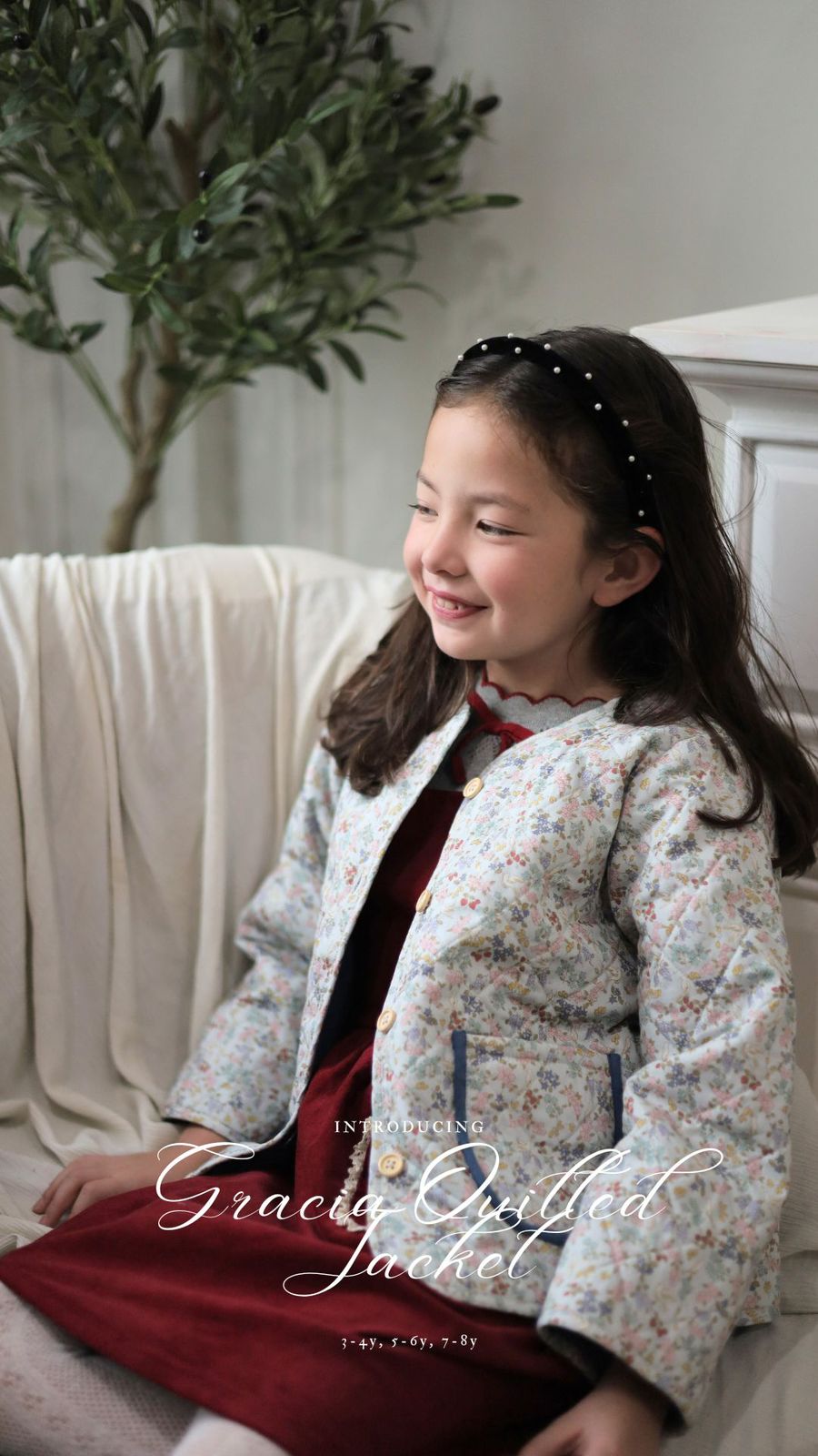 Gracia Quilted Jacket(BIRD)