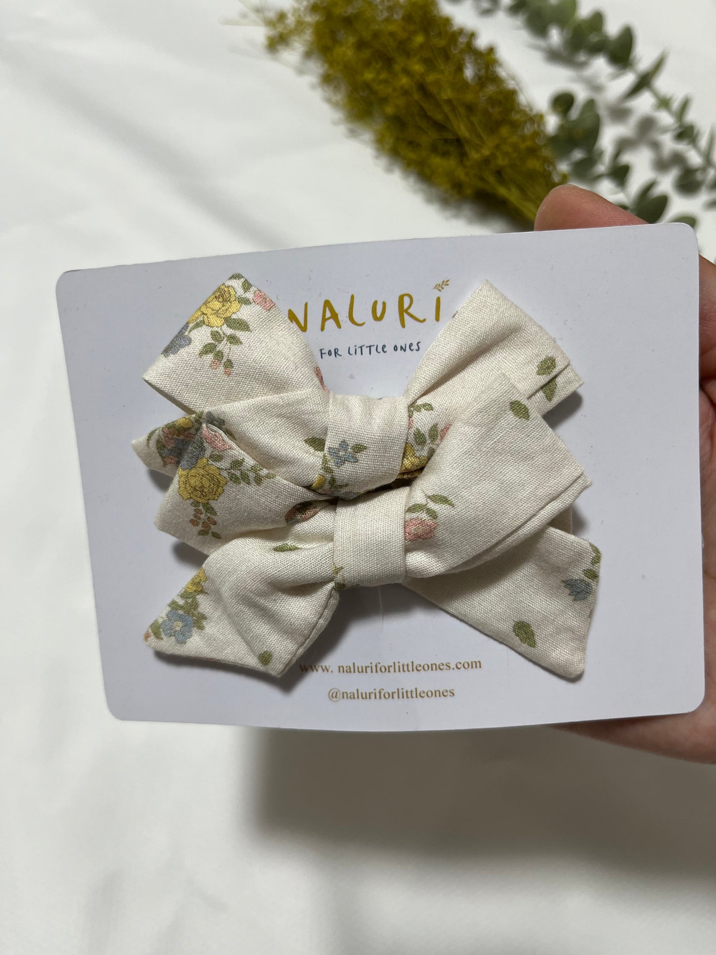 Raya Bow　リボン(ホワイト)