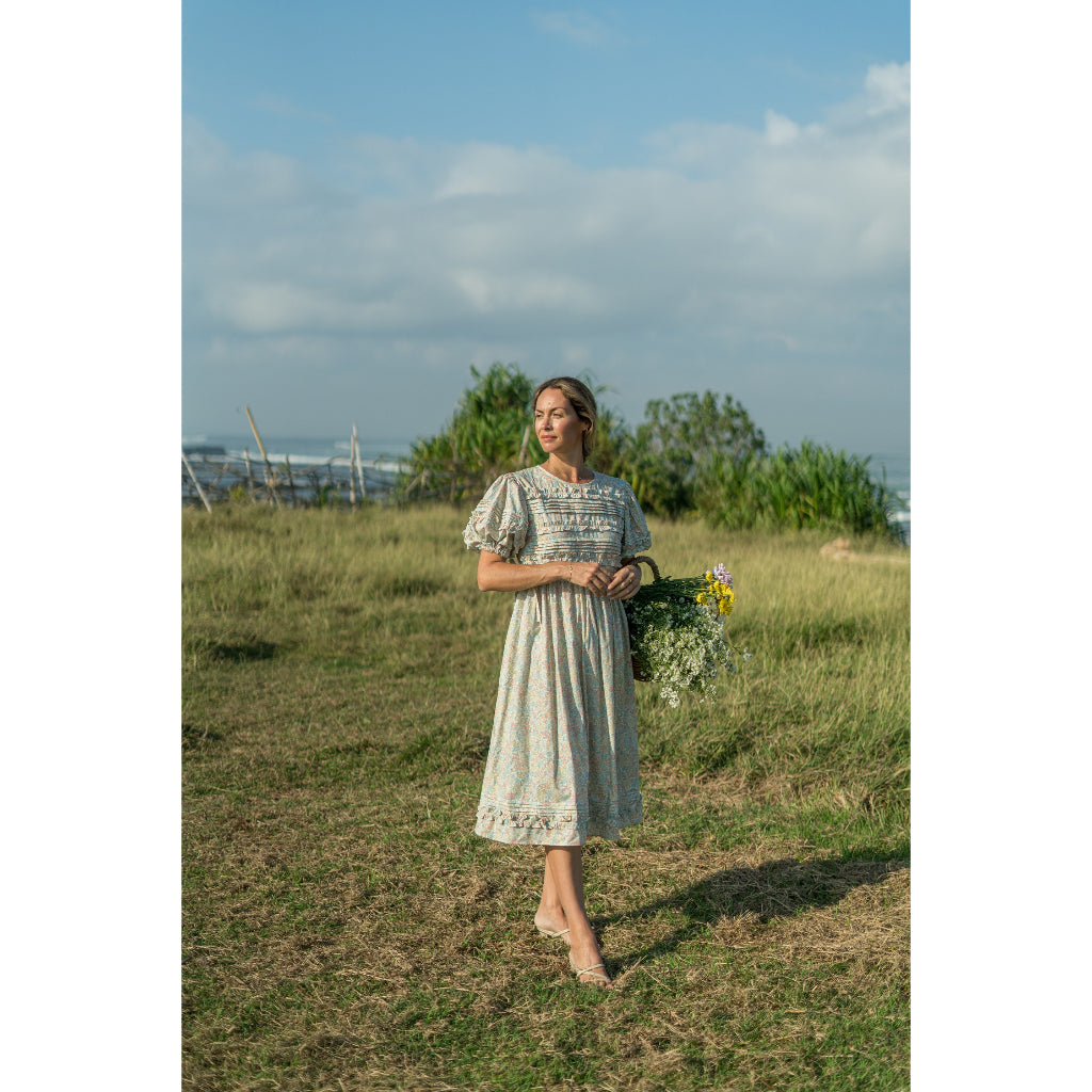 PEGGY FLORAL DRESS