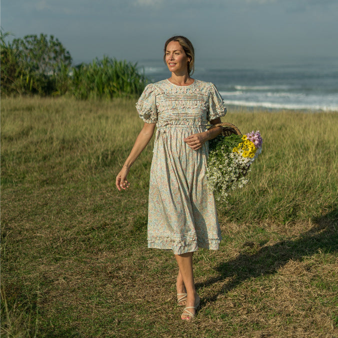 PEGGY FLORAL DRESS