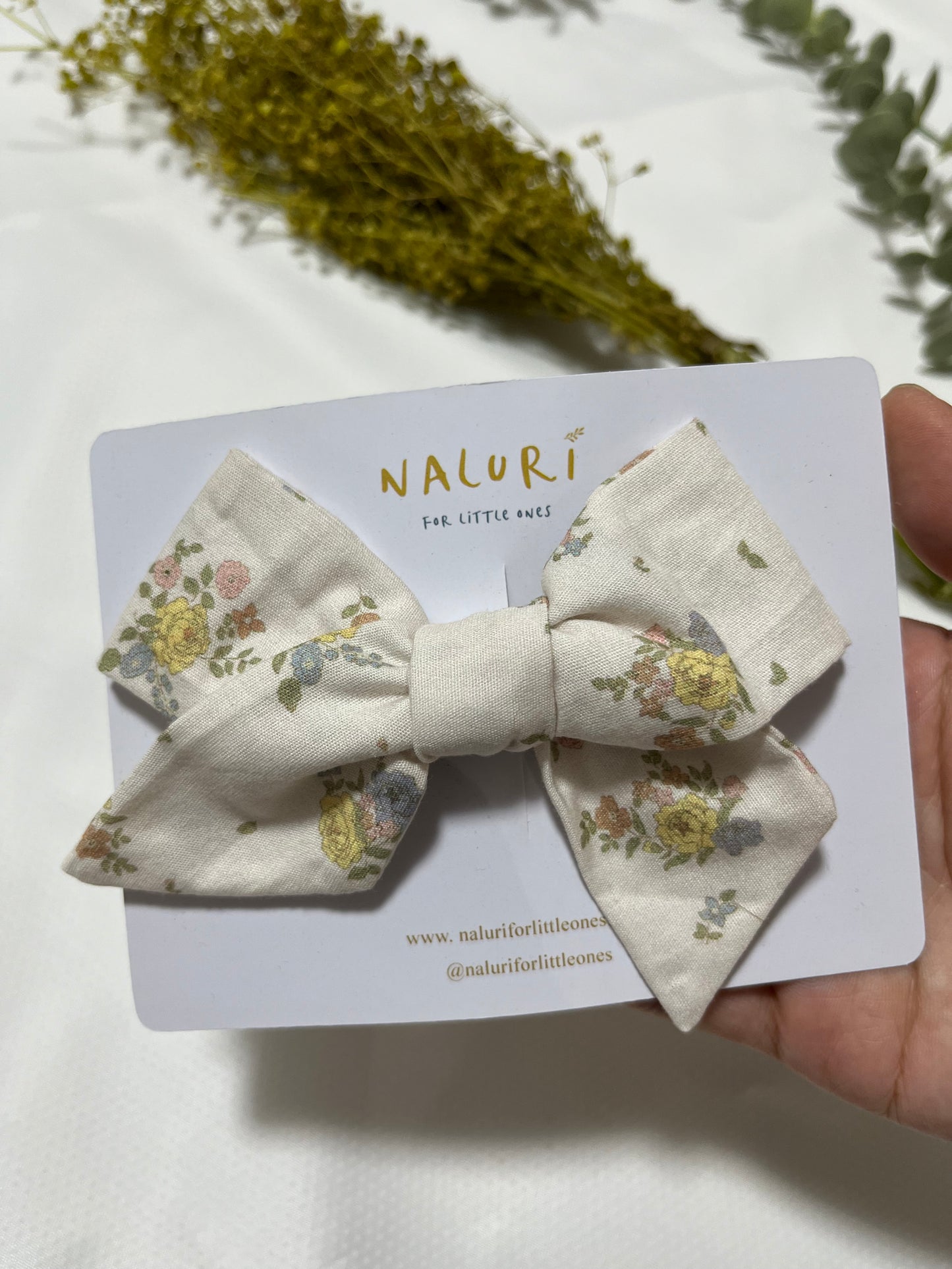 Raya Bow　リボン(ホワイト)